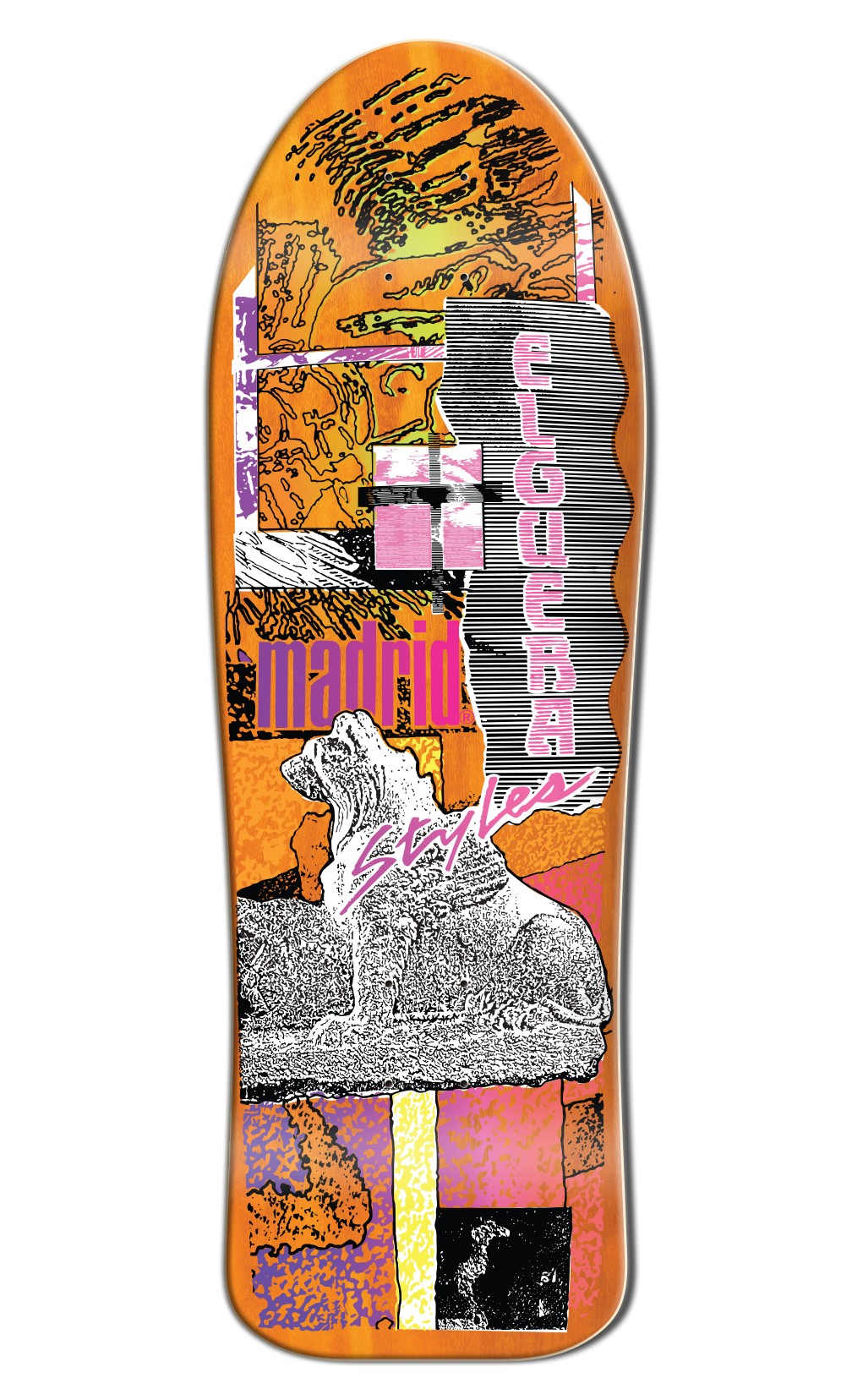 Madrid Limited Edition Elguera - Old School Skateboard Deck