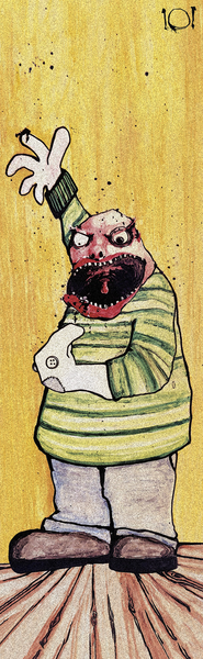 101 Grip Plaque Natas Sock Puppet Yellow