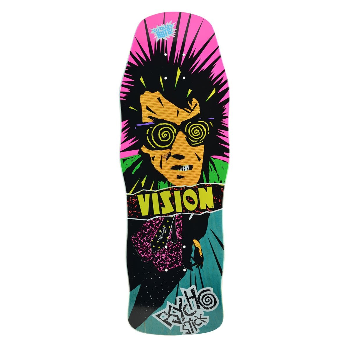 Vision Psycho Stick Modern Concave 10" Old School Skateboard Deck