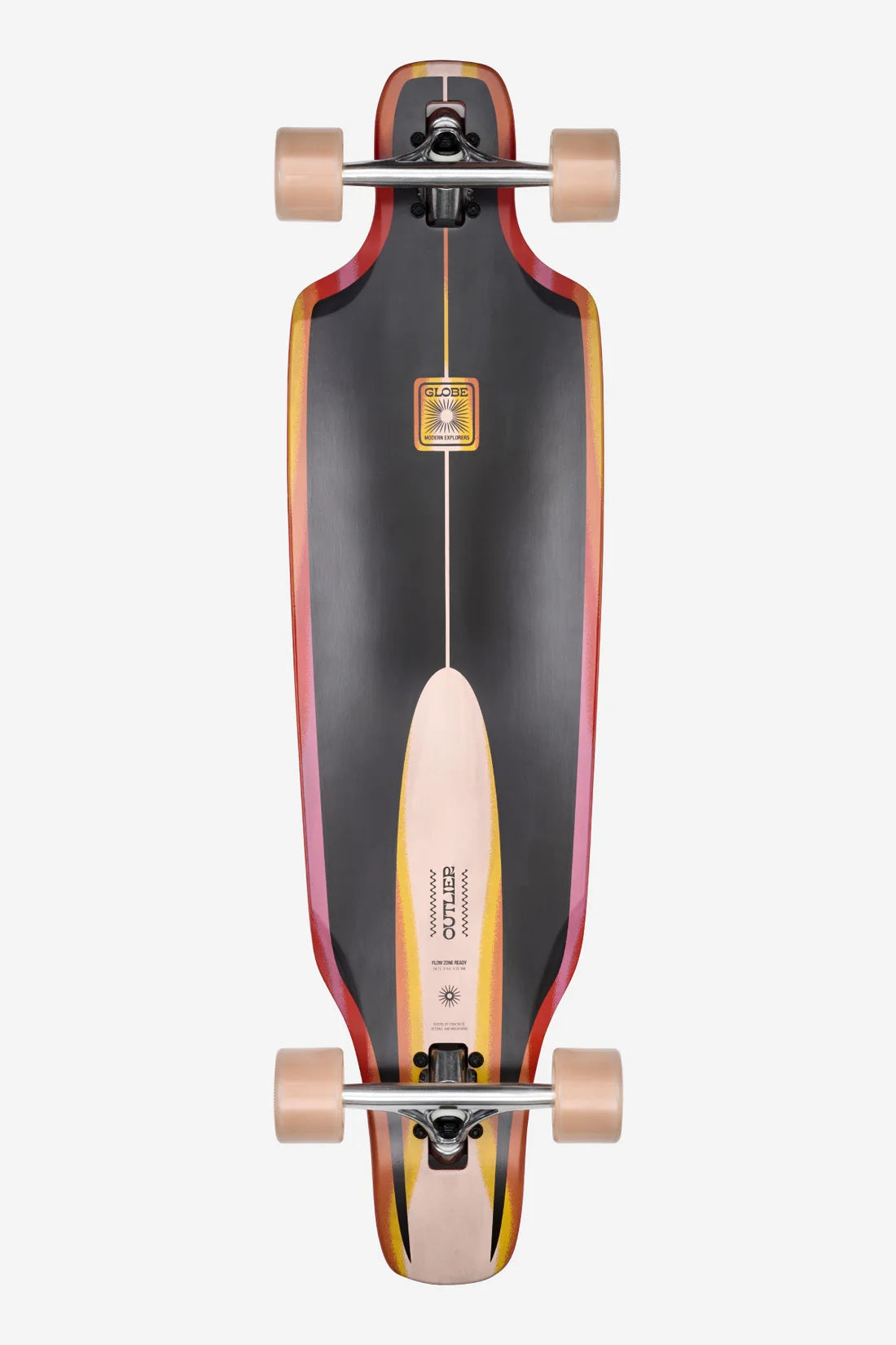 Longboard complet Globe Outlier Scorch 36"