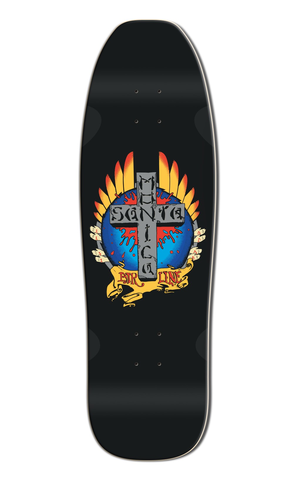 Santa Monica Airlines Stigmata 9.5" Old School Skateboard Deck