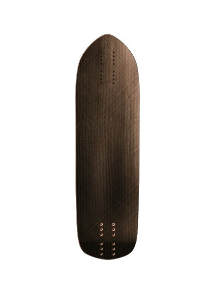 Rocket Rhino Racetail 32" Longboard Deck