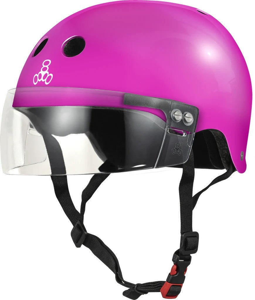 Triple Eight The Certified Sweatsaver Casque With Visiere 3