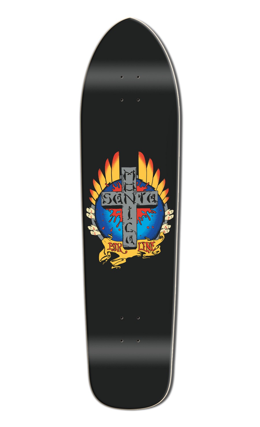 Santa Monica Airlines Stigmata 9.125" Old School Skateboard Deck 2