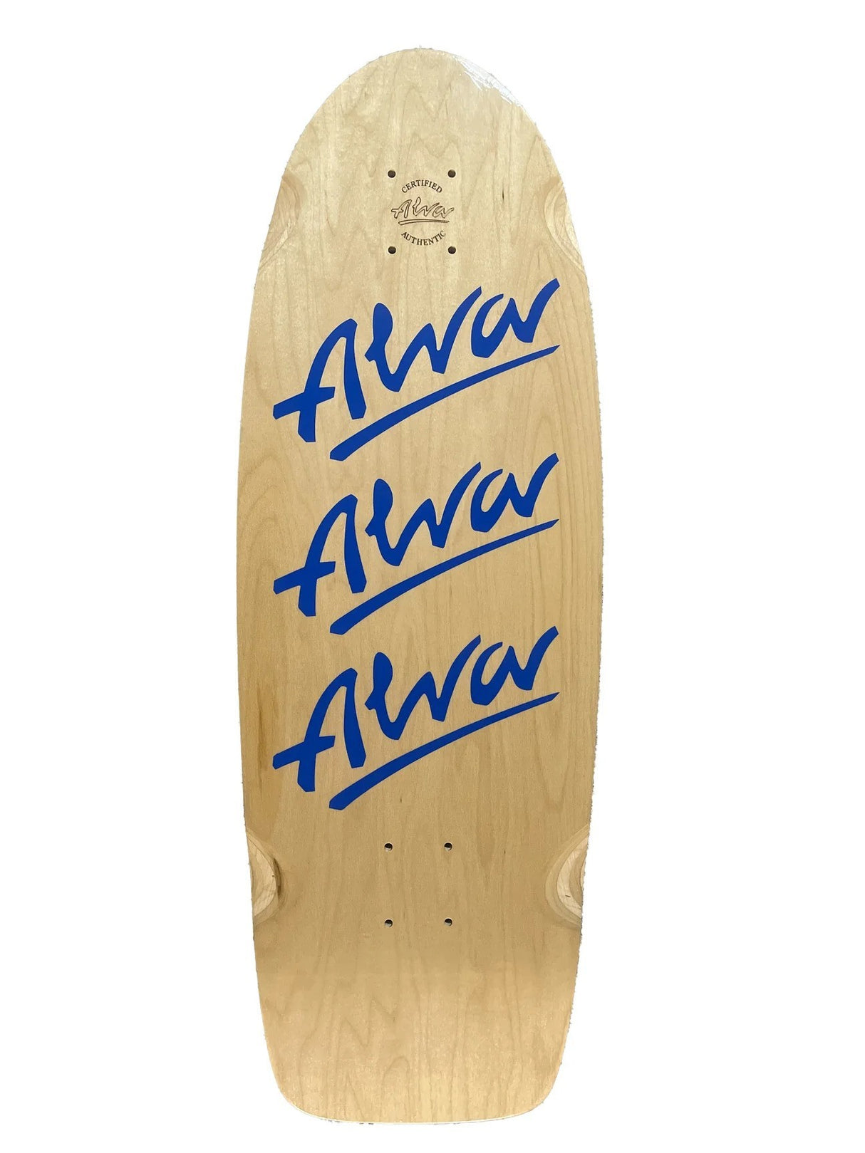 Alva 1979 Tri-Logo Re-Issue - Old School Skateboard Deck 2