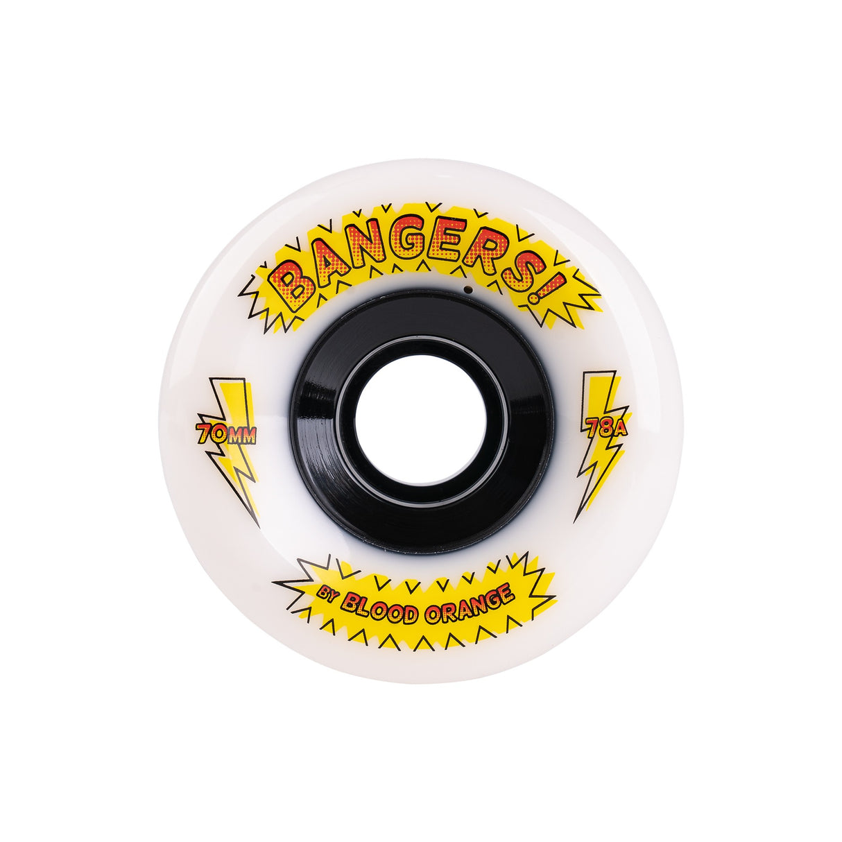 Blood Orange Bangers 70Mm Longboard Roues