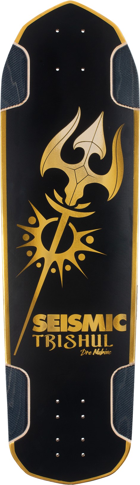 Seismic Dre Nubine Trishul 31" Longboard Deck
