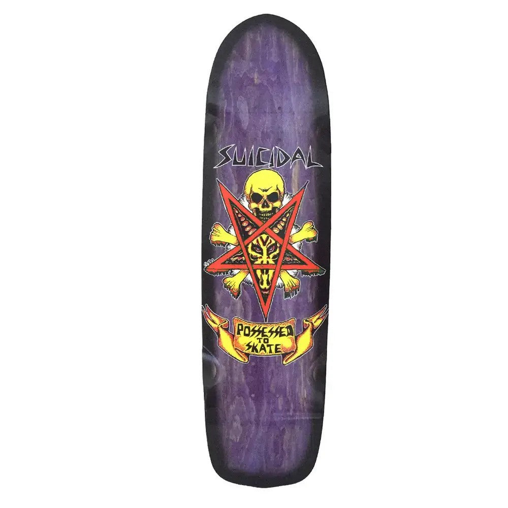 Dogtown Suicidal Skates Possessed To Skate Pool 8.75" Old School Skateboard Deck1