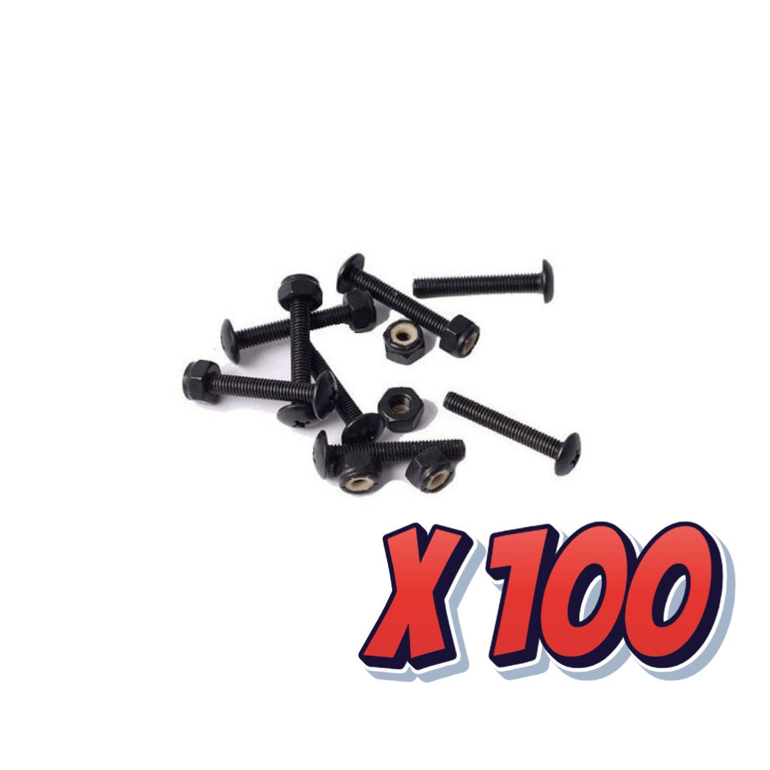 Steez Phillips Panhead Nuts & Bolts (100 Sets)