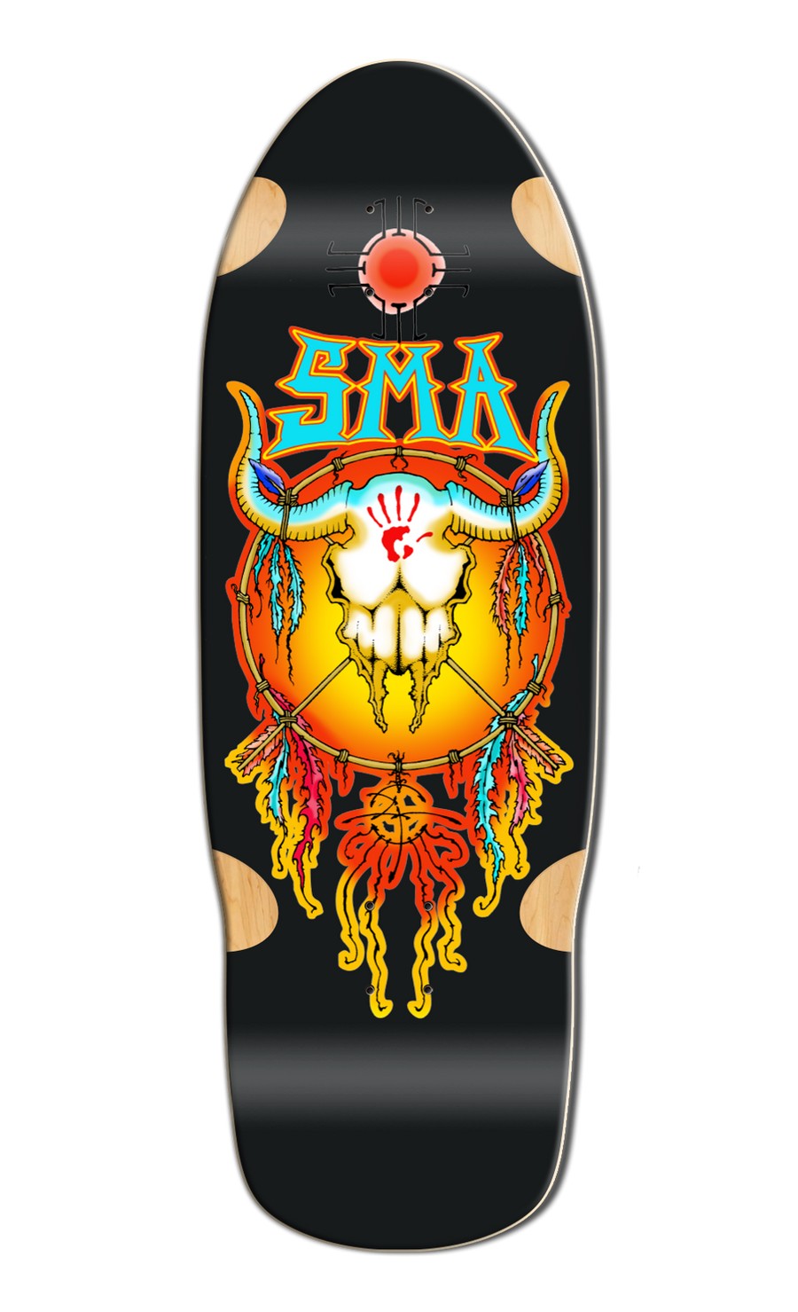 Santa Monica Airlines Series 3 Wes Humpston Dream Catcher 10.125" Old School Skateboard Deck 2