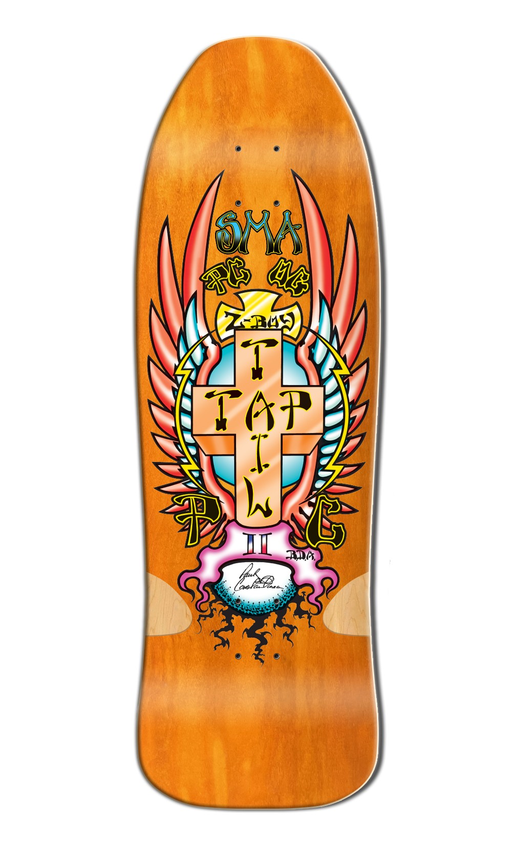 Santa Monica Airlines Series 3 Paul Constantineau 9.5" Old School Skateboard Deck 3