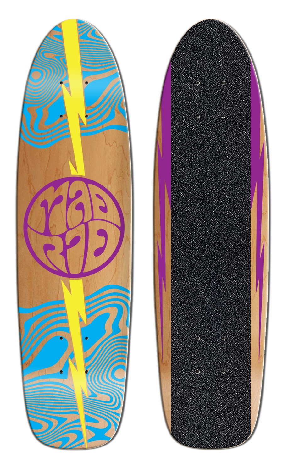 Madrid Boltin Cruiser 7.375" Old School Skateboard Deck