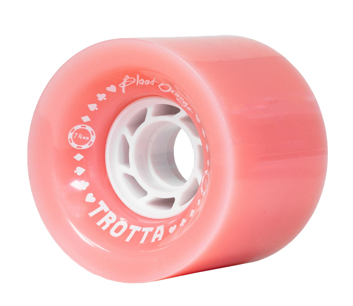 Blood Orange Trotta Pro Series 74Mm 78Aa Longboard Roues
