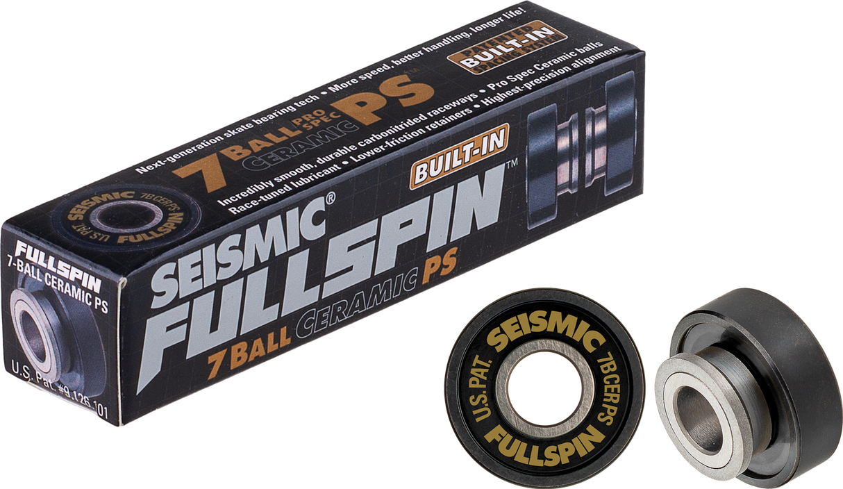 Seismic 7-Ball Ceramic Pro Spec Built-In Bearings