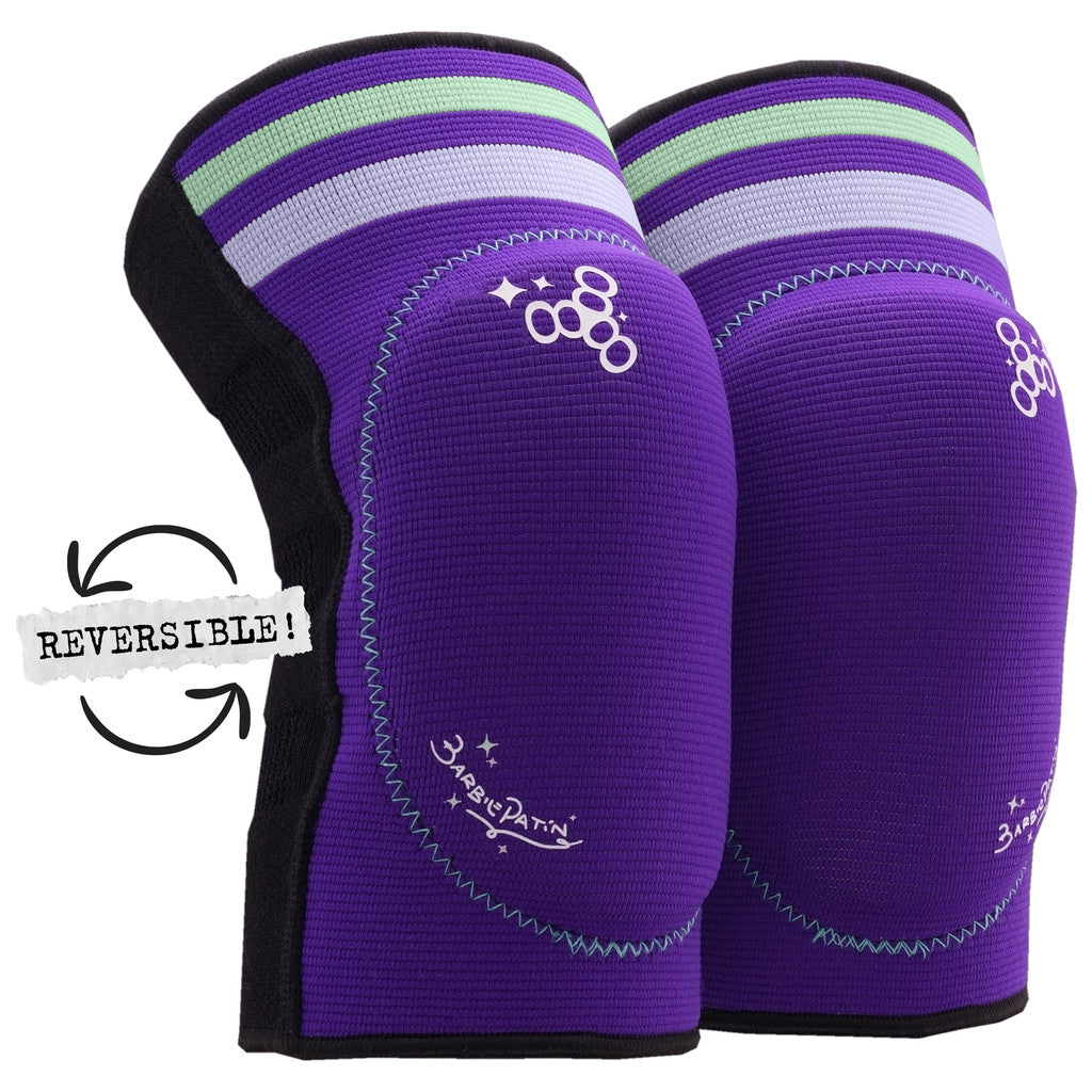 Triple Eight Reversible Soft Knee Pads Barbie Patin