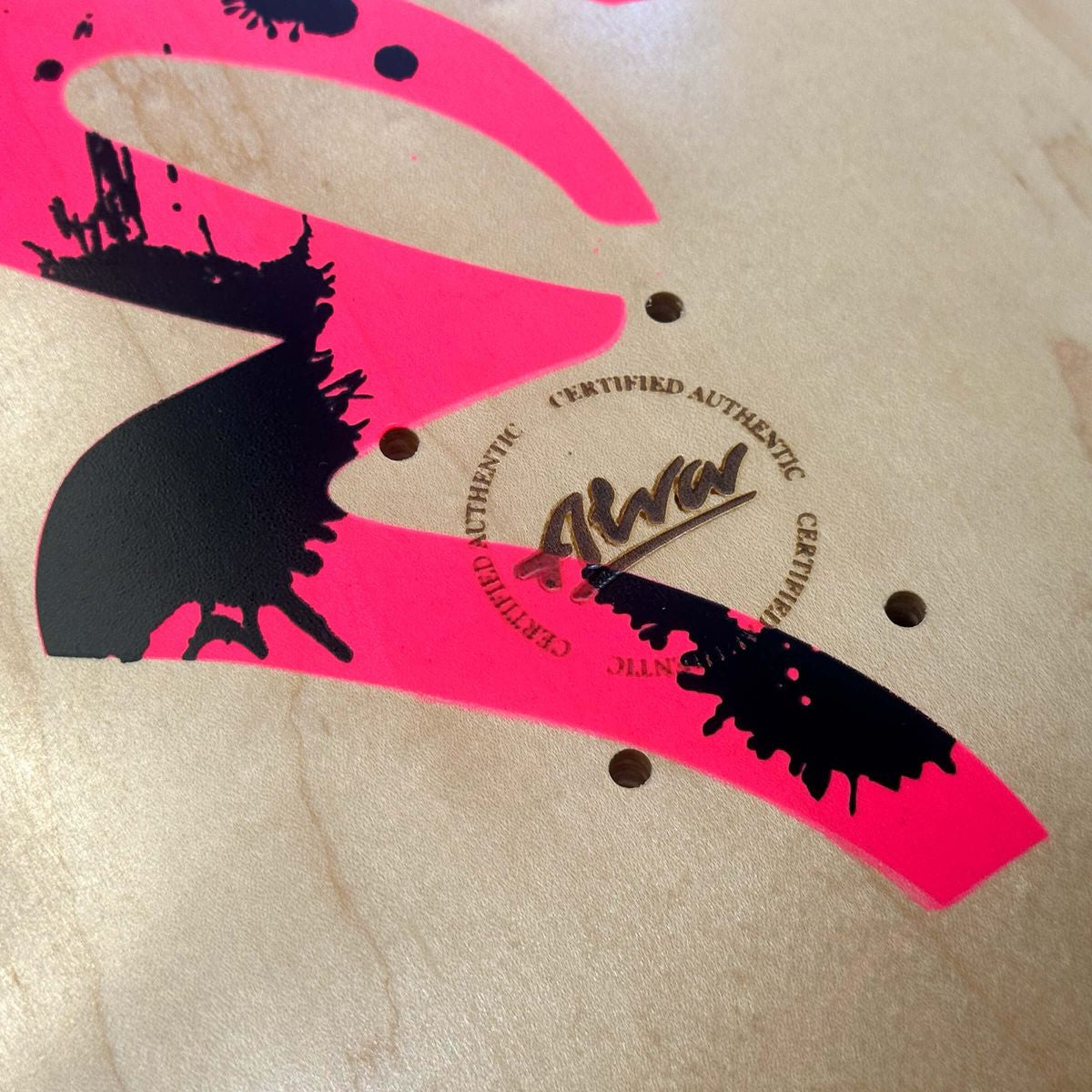 Alva Popsicle Og Logo Team 10.0" Old School Skateboard Deck