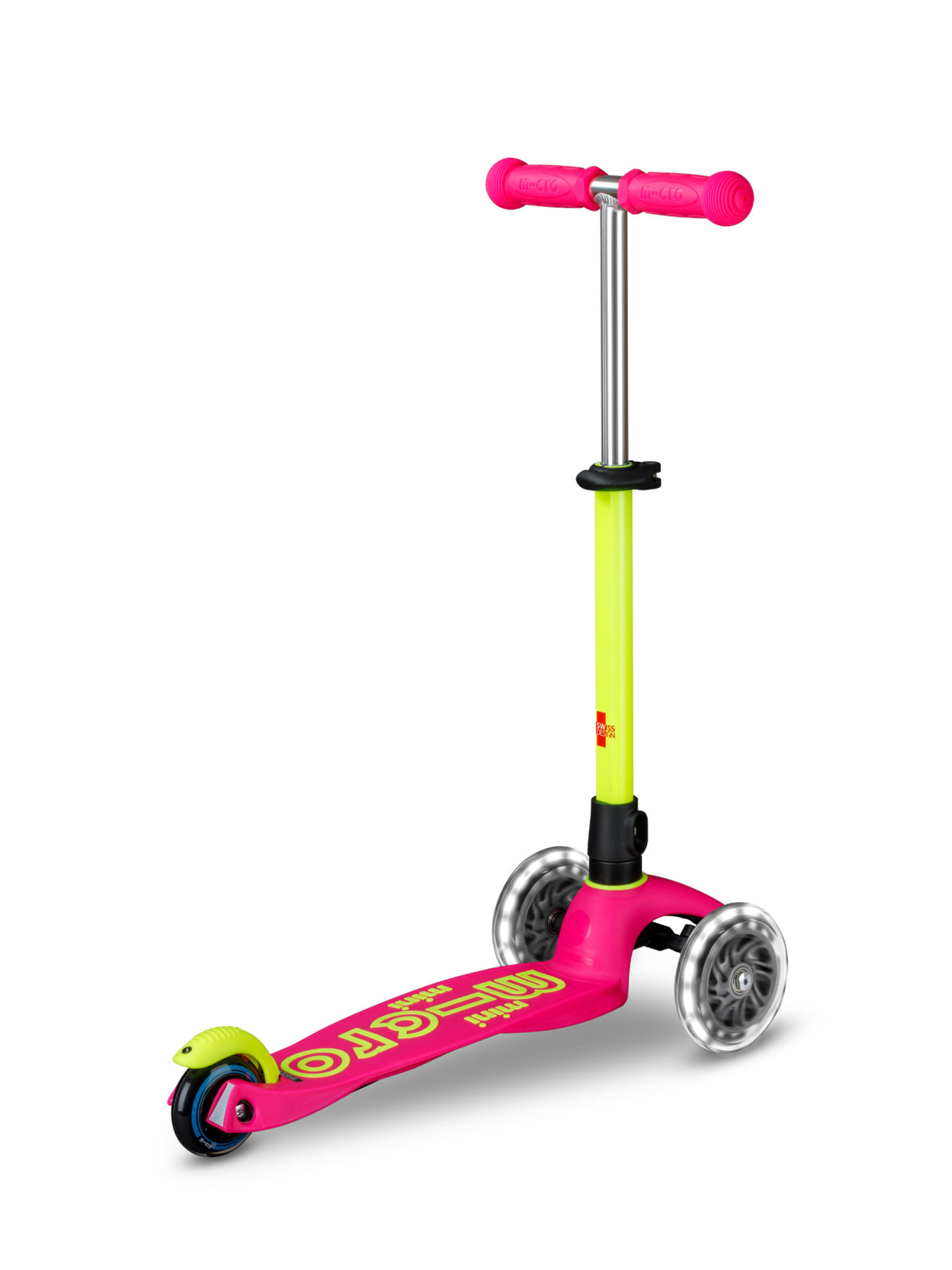 Mini Micro Deluxe Neon Led Flamingo Yellow