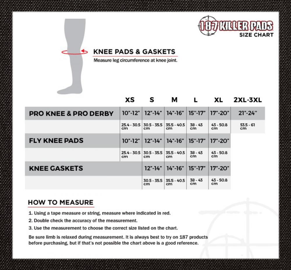 187 Killer Pads (Uk) Fly Knee