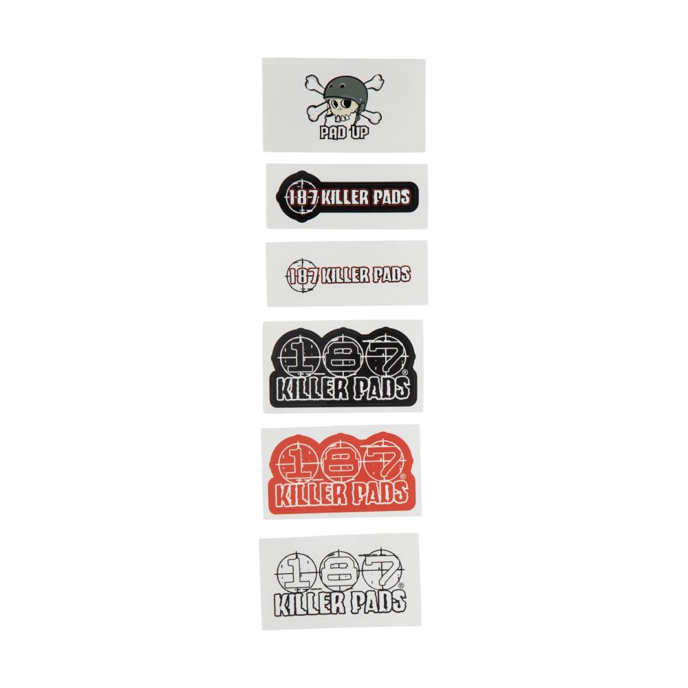 Stickers 187 Killer Pads (lot de 6)