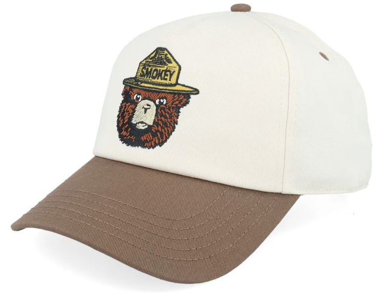Casquette American Needle Smokey Bear Roscoe Ivory Brown