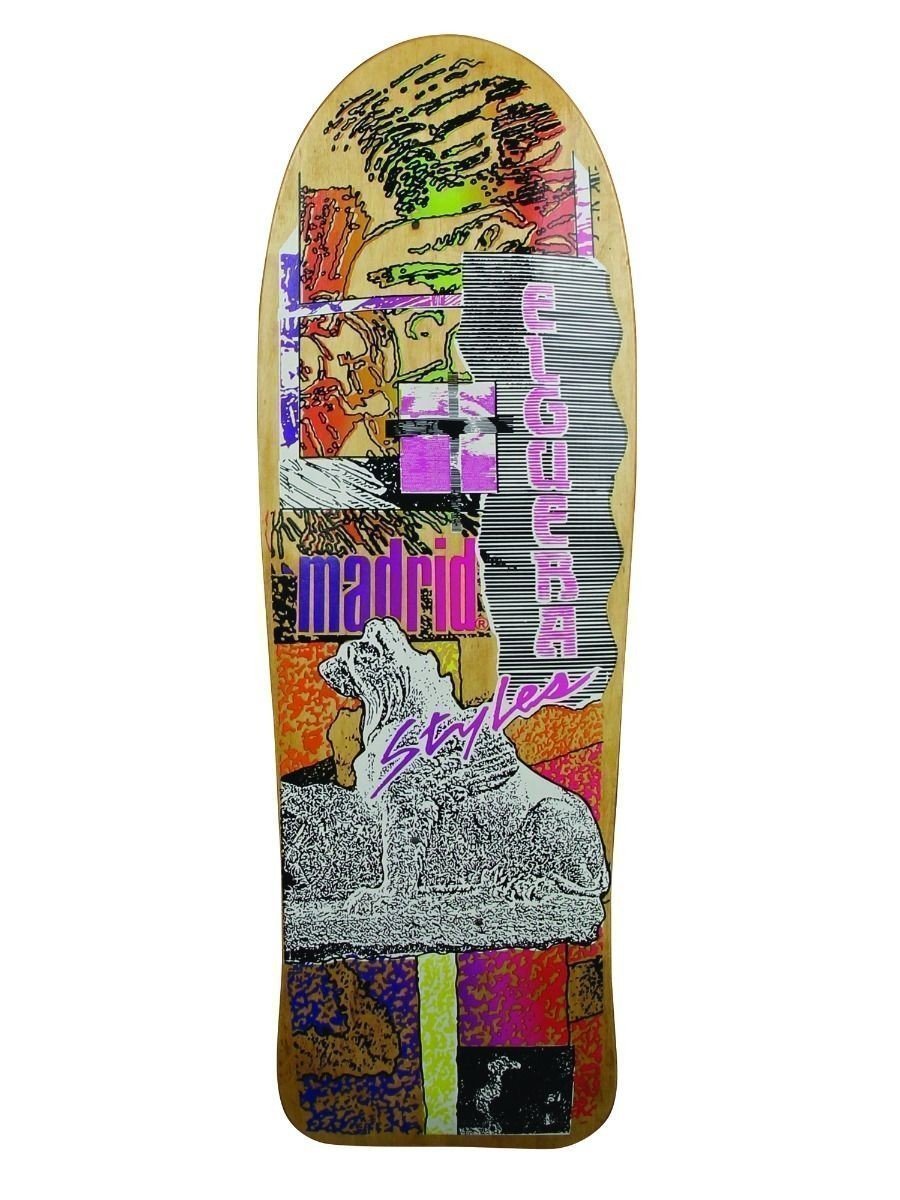 Madrid Elguerra - Old School Skateboard Deck
