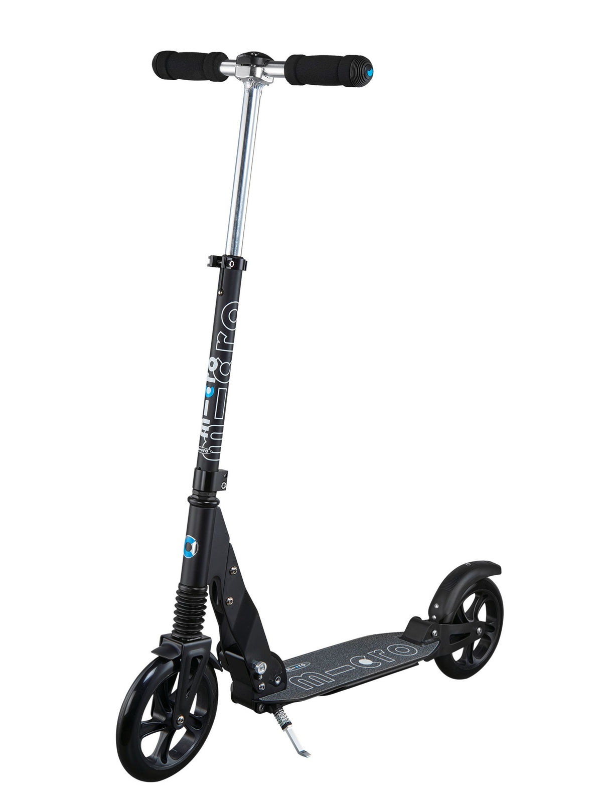 Micro Suspension Scooter Black - Pu 200Mm