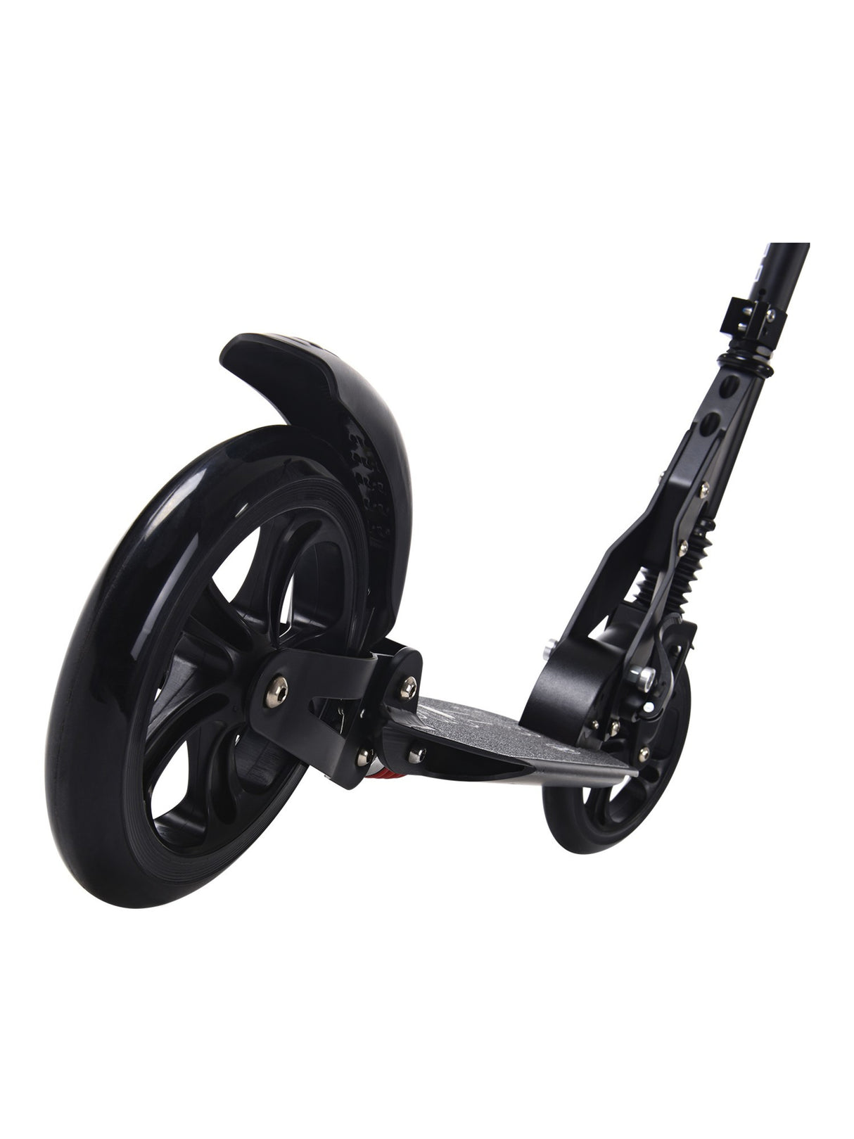 Micro Suspension Scooter Black - Pu 200Mm