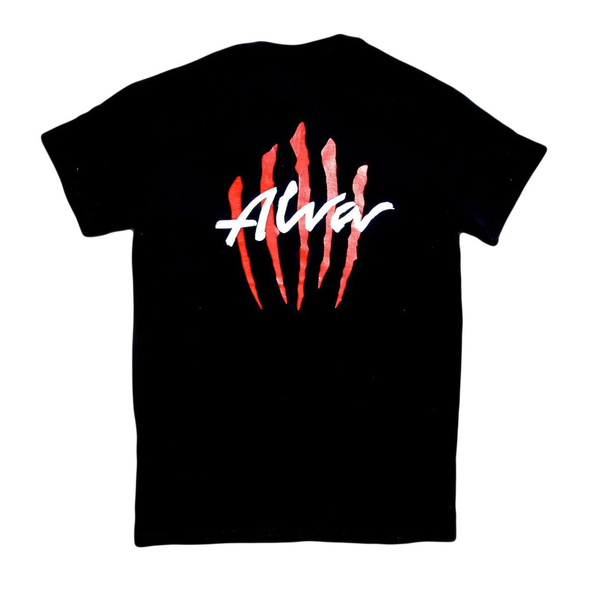 Alva Scratch T-Shirt Black