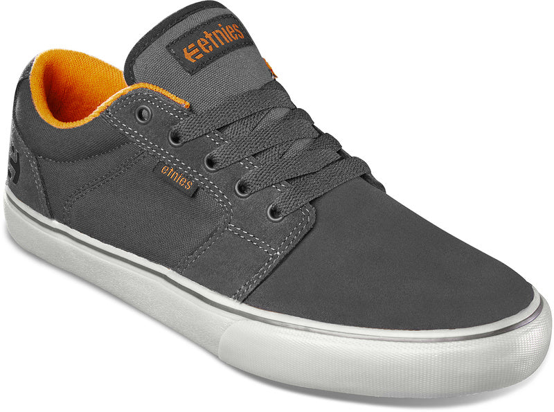 Etnies Barge Ls Dark Grey Black Orange