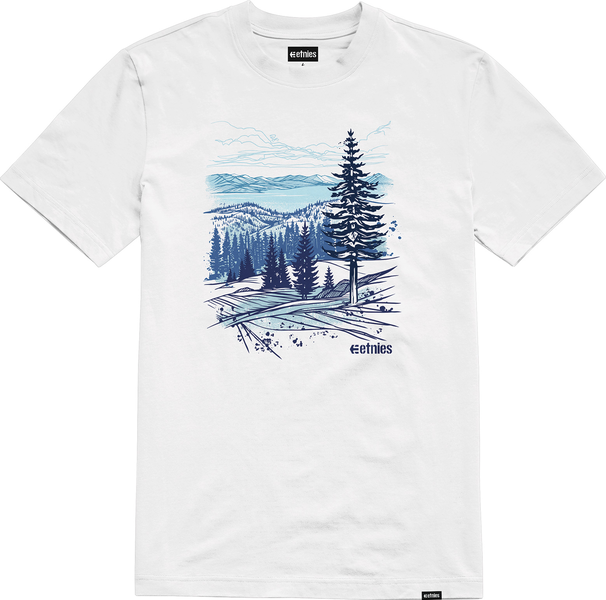 Etnies White Pine Ss Tee White