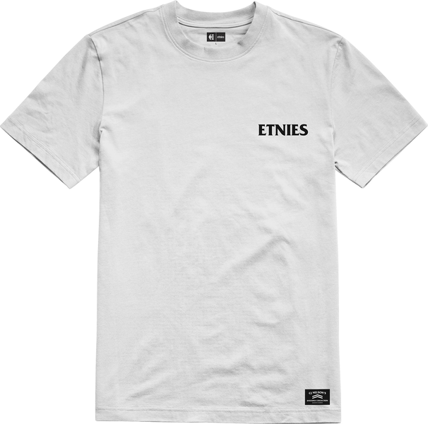 Etnies Dystopia Font Ss Tee White