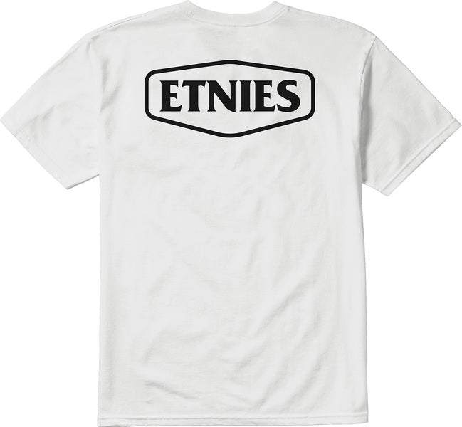 Etnies Dystopia Font Ss Tee White
