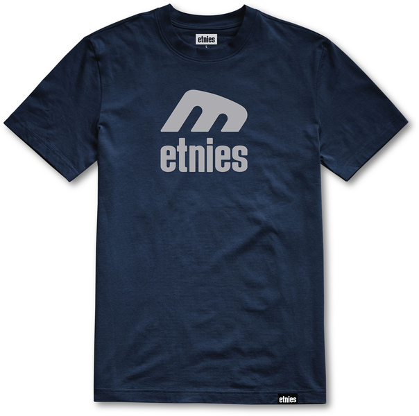 Etnies Icon E Ss Tee Navy Grey