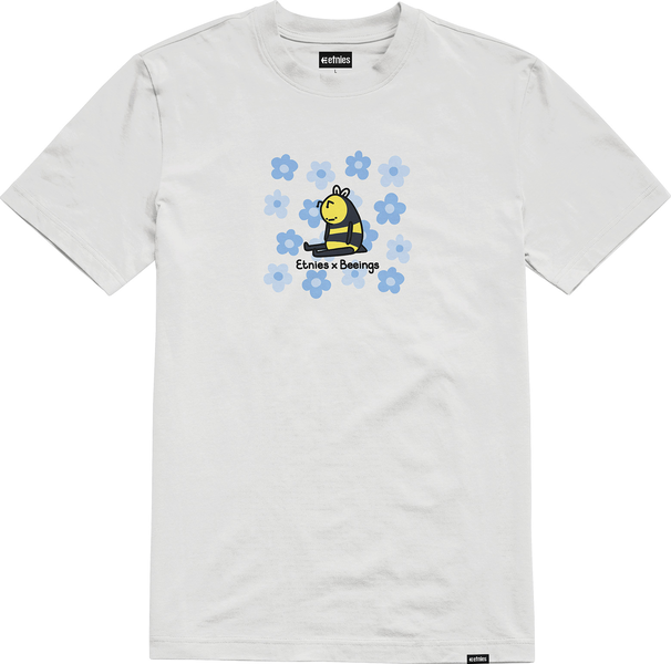 Etnies Beeings Floral Ss Tee White