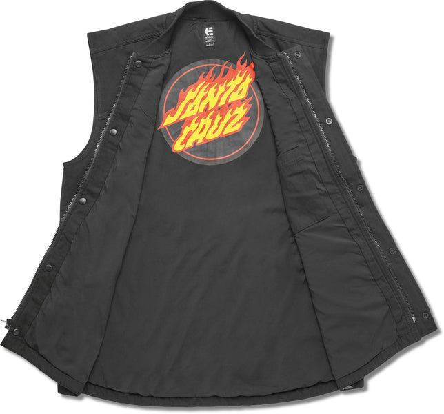 Etnies Santa Cruz Flame Vest Black