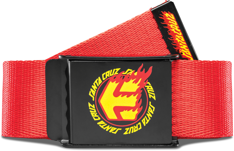 Etnies Santa Cruz Flame Belt Red