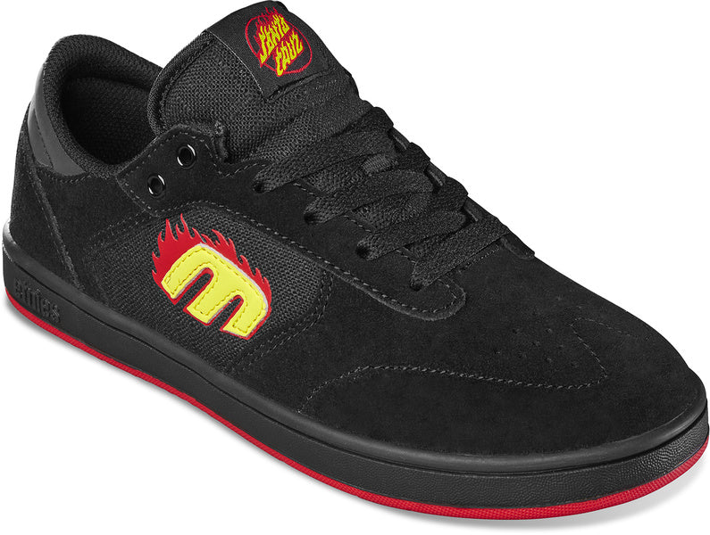 Etnies Kids Windrow X Santa Cruz Black Red Black