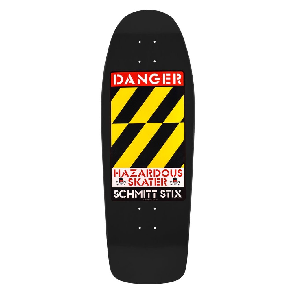 Schmitt Stix Danger 10.125" - Old School Skateboard Deck 3