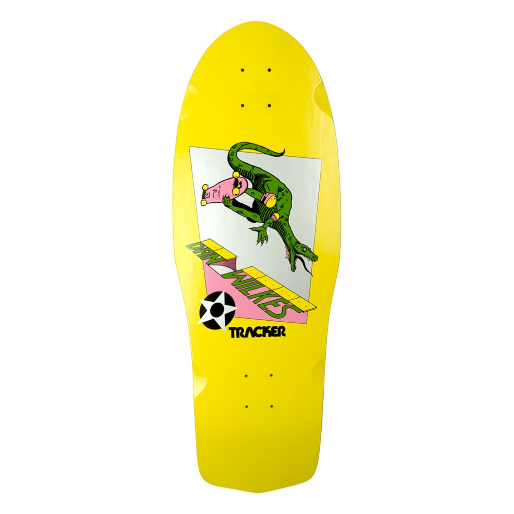 Tracker Dan Wilkes - Old School Skateboard Deck 1