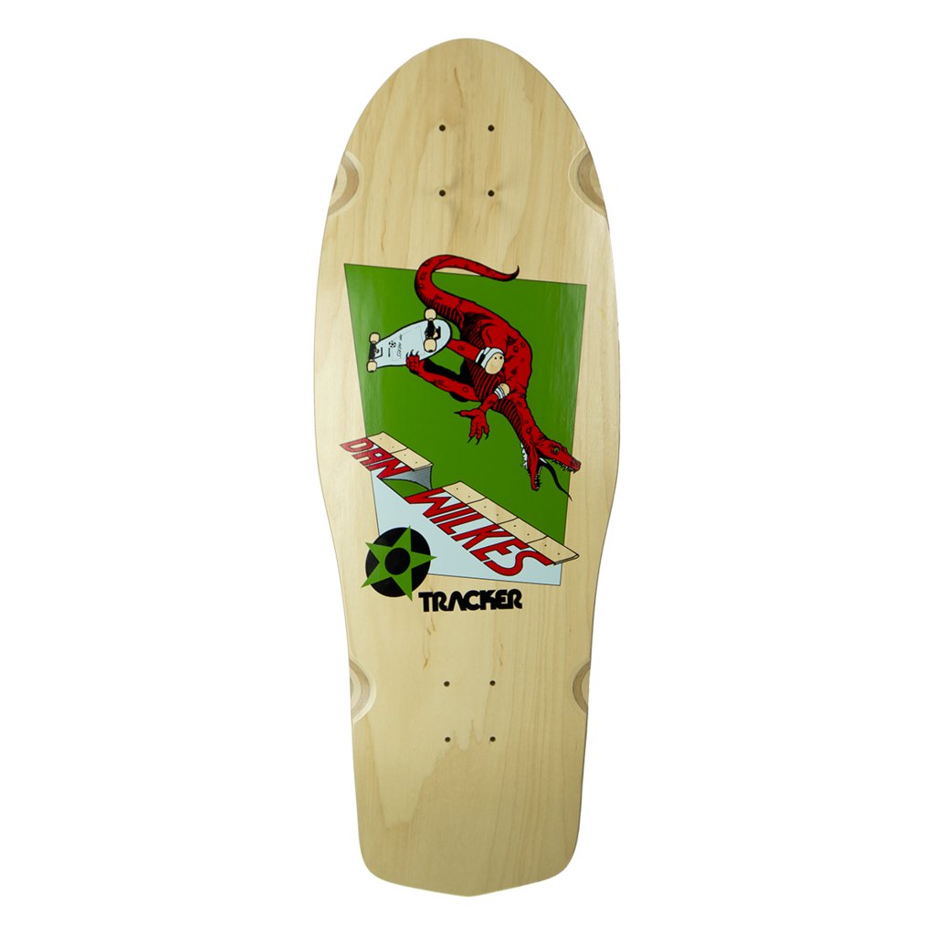 Tracker Dan Wilkes - Old School Skateboard Deck 4