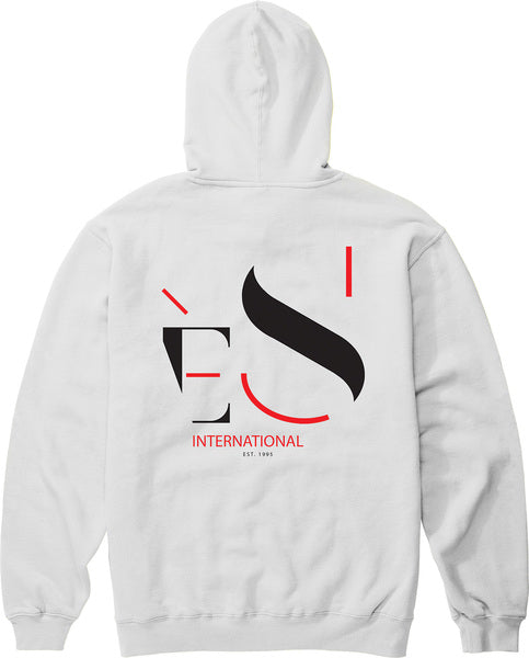 Es Cutout Hoodie White