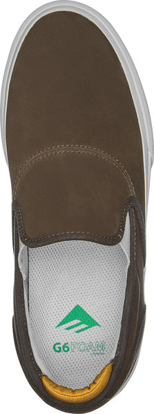 Emerica Wino G6 Slip-On Brown Tan