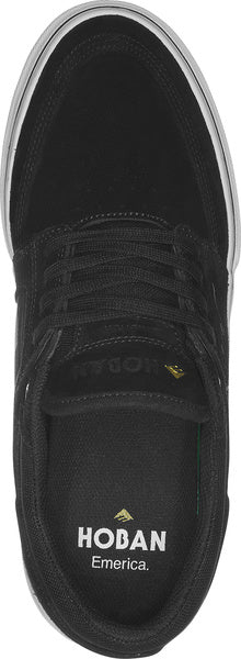 Chaussure de skate Emerica Hoban Black White Gold