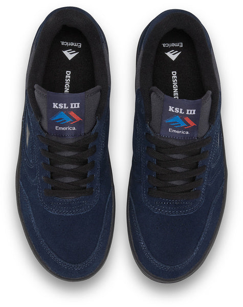 Chaussure de skate Emerica Ksl III Navy Black