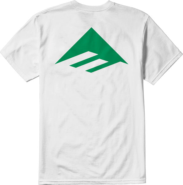 Emerica Pure Triangle Pocket Ss Tee White