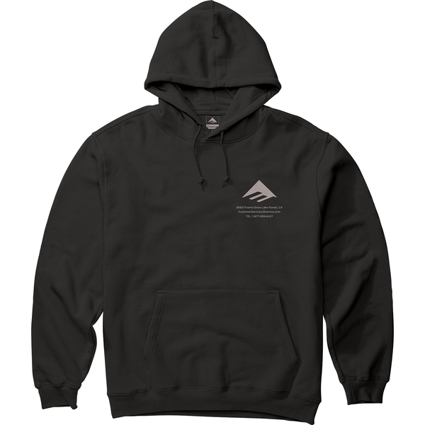 Emerica Logo Lockup Hoodie Black