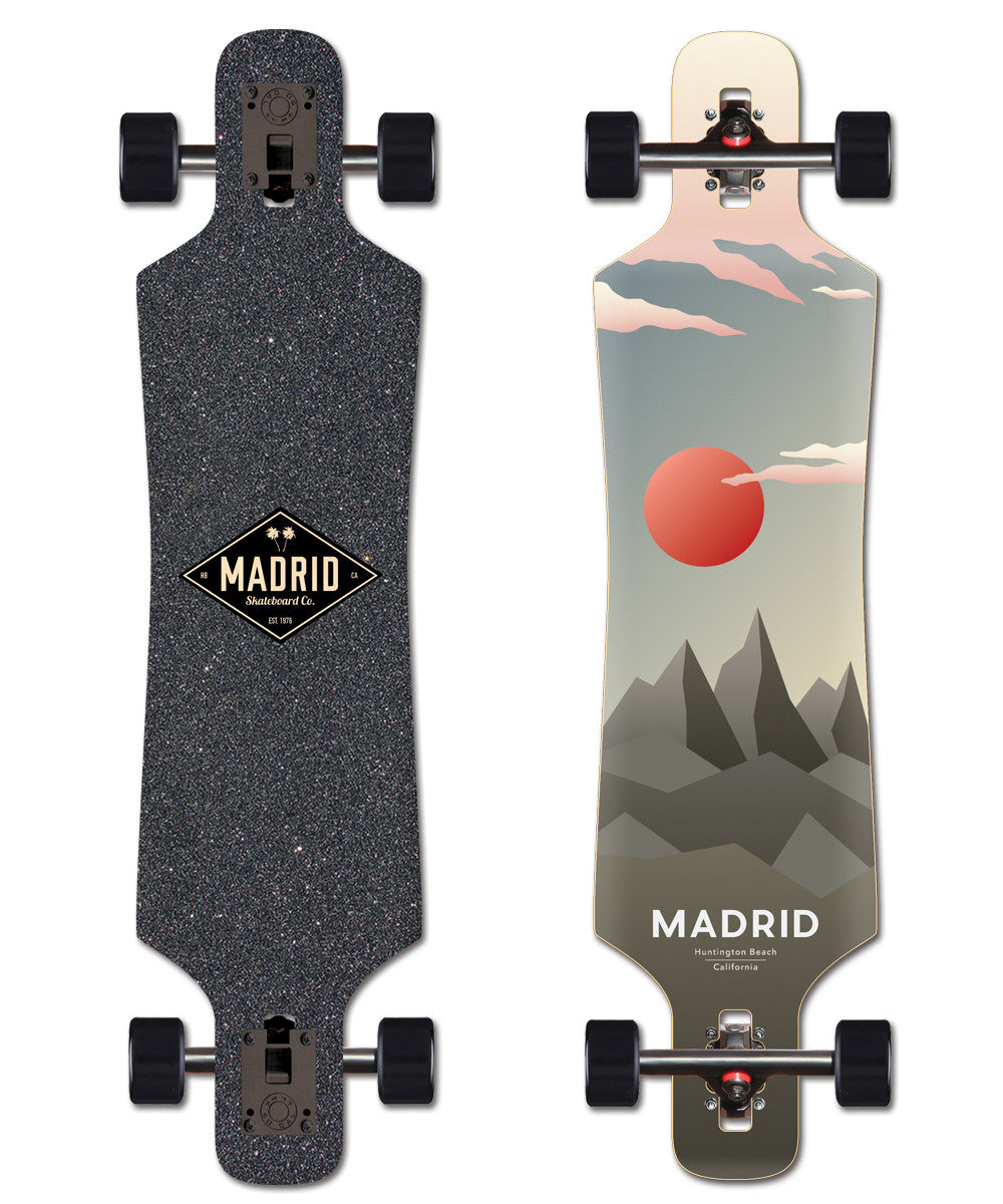 Madrid Spade Drop Through Luna 39” Longboard Complete