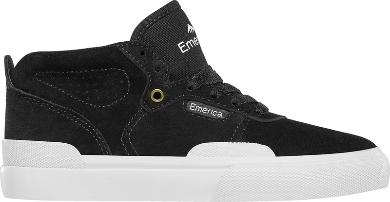 Emerica Pillar Youth Black White Gold
