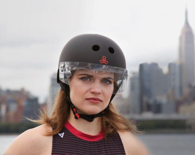 Triple Eight The Certified Sweatsaver Casque With Visiere 6