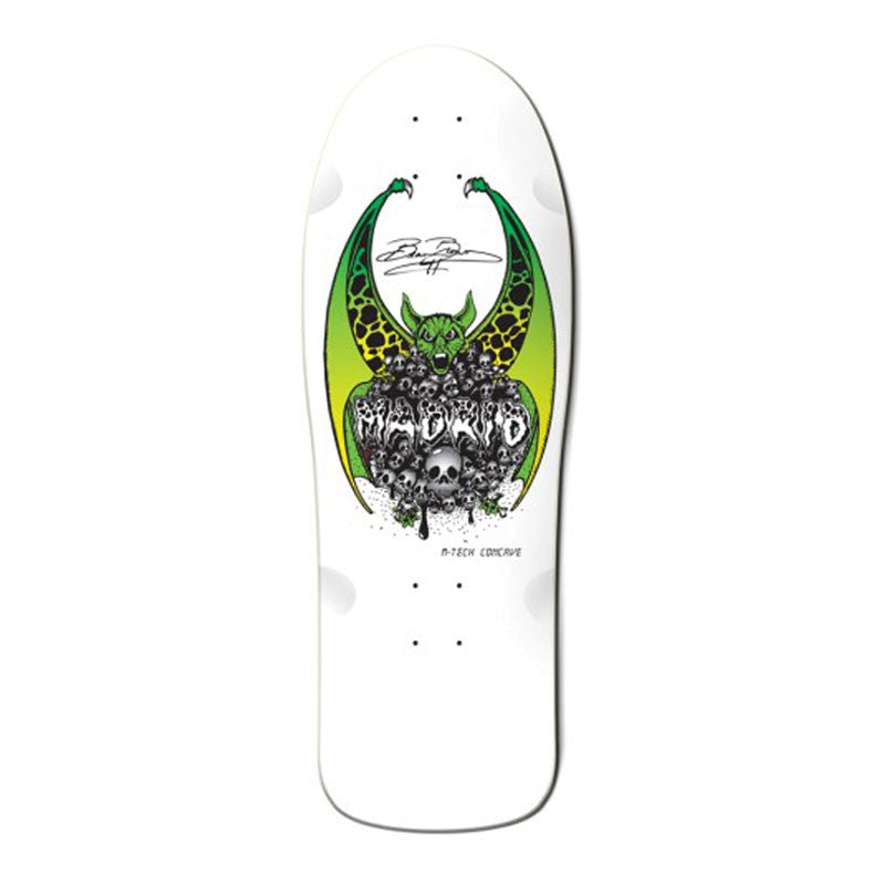Madrid Beau Brown 10" Old School Skateboard Deck 1